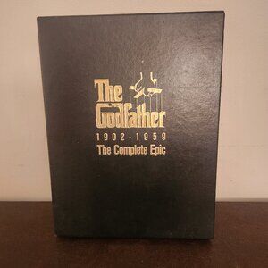 VINTAGE - The Godfather 1902-1959 The Complete Epic 3 VHS Tape Set